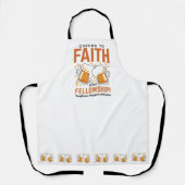 Hoera voor Faith & Fellowship - Oktoberfest T-shir Schort (Voorkant)