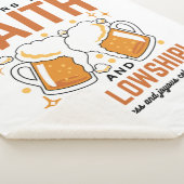 Hoera voor Faith & Fellowship - Oktoberfest T-shir Sherpa Deken (3/4)