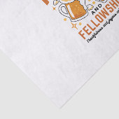 Hoera voor Faith & Fellowship - Oktoberfest T-shir Tissuepapier (Detail)