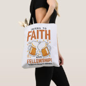 Hoera voor Faith & Fellowship - Oktoberfest T-shir Tote Bag (Dichtbij)