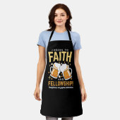 Hoera voor Geloof & Fellowship - Oktoberfest Schort (Gedragen)