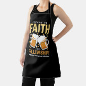 Hoera voor Geloof & Fellowship - Oktoberfest Schort (Insitu)