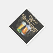 Hoera voor het pensioen |  Cheers & Beers Servet (Hoek)