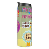 Hoera voor het vaderschap thermosbeker (Geroteerd rechts)