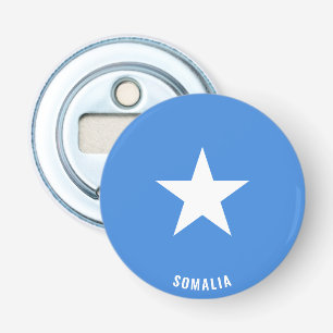 Hoera voor Somalië! Prachtig patriottisch Button Flesopener