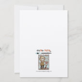 Hoera voor vandaag! - Frameable Art Kaart (Achterkant)