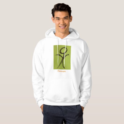 hoerenhoeder hoodie (Voorkant volledig)