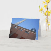 "Hoes-op-ENERGIEHUIS" Goed Kaart (Gele Bloem)