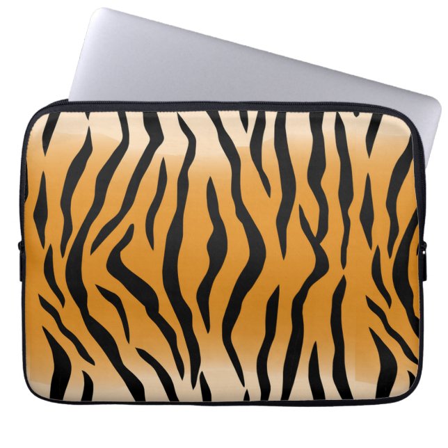 hoes van het Wild Tiger Skin Pattern-laptop (Voorkant)