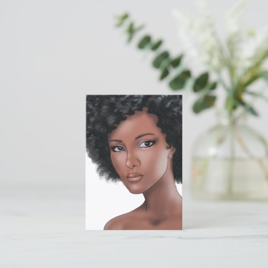 Hoes Visitekaartje (Staand voorkant)