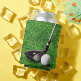 Hoes voor drankblikjes voor golfers blikjeskoeler