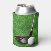 Hoes voor drankblikjes voor golfers blikjeskoeler (Blikje Voorkant)