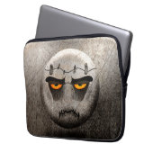 Hoes voor laptop Frankenmoji Retro (Voorkant Links)