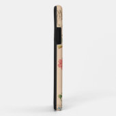 Hoes voor vintage bloemenzaadpakket telefoonhoes (Achterkant/rechts)