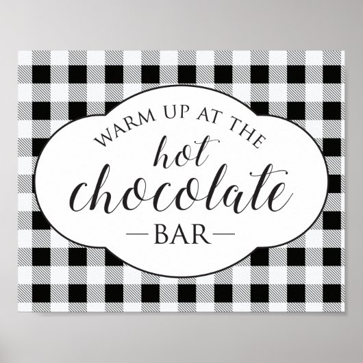 hoes voor warme chocolademelk poster (Voorkant)