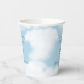 "Hoesband beter laat dan nooit" Funny Custom Papieren Bekers (Links)