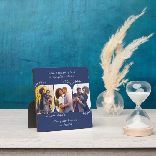 Hoesband Loving Words 3 Verticale Foto Collage Fotoplaat (Insitu)