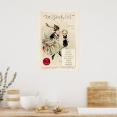 Hoesje 1895 "The Black Cat" Poster (Keuken)