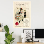  Hoesje 1895 "The Black Cat" Poster (Thuiskantoor)