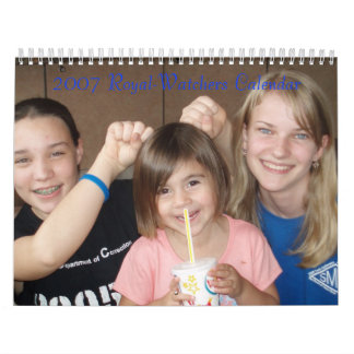Hoesje, 2007 Royal-Watchers Agenda Kalender
