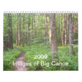 Hoesje, 2009 Afbeelding Big Canoe Kalender (Hoes)