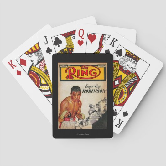 Hoesje 2 van het Tijdschrift van de Ring Pokerkaarten (Achterkant)