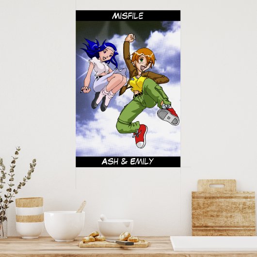 Hoesje 3 Misfile Book Poster (Keuken)