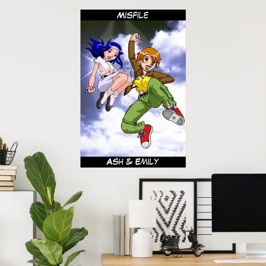 Hoesje 3 Misfile Book Poster (Thuiskantoor)