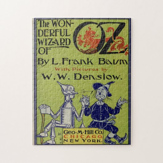 Hoesje Afbeelding - De prachtige Tovenaar van Oz Legpuzzel (Verticaal)