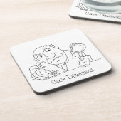 Hoesje afgewezen bier onderzetter (Linkerzijde)