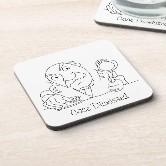 Hoesje afgewezen bier onderzetter (Linkerzijde)