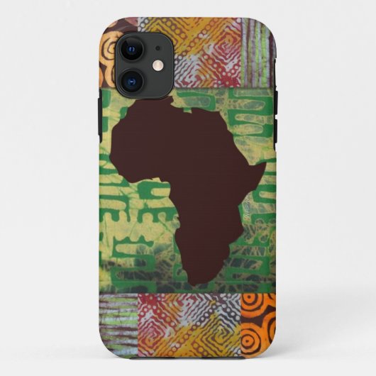 Hoesje Afrikaanse batikpatronen (Achterkant)