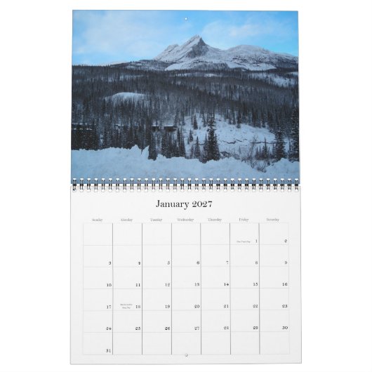 Hoesje, ALASKA 2007 Kalender (Jan 2027)