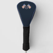 Hoesje Amerikaanse vlag Golf Golfheadcover (Voorkant)
