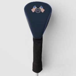 Hoesje Amerikaanse vlag Golf Golfheadcover