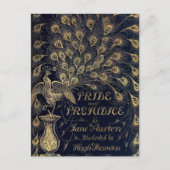Hoesje Antiek Pride and Prejudice Peacock Edition Briefkaart (Voorkant)