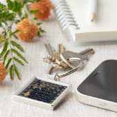 Hoesje Antiek Pride and Prejudice Peacock Edition Sleutelhanger (Zijkant)