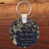 Hoesje Antiek Pride and Prejudice Peacock Edition Sleutelhanger (Voorkant)