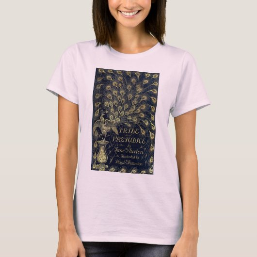 Hoesje Antiek Pride and Prejudice Peacock Edition T-shirt (Voorkant)