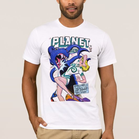 Hoesje Art Planet Comics #52 T-shirt (Voorkant)