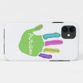 Hoesje Autism Acceptance voor iPhone (Achterkant (horizontaal))