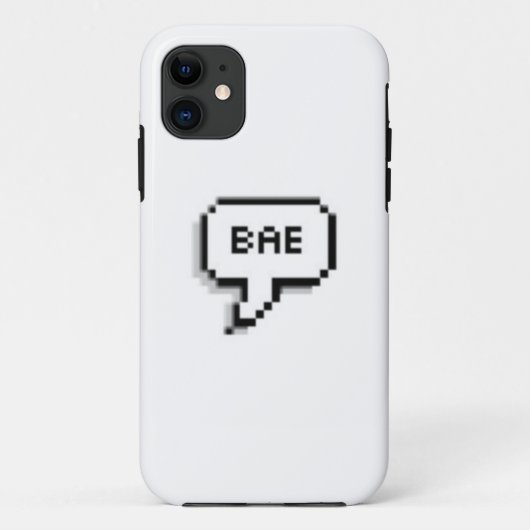 hoesje "Bae" Speech bubble (Achterkant)