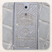 Hoesje Barcelona, Spanje - Onderzetter (Voorkant)