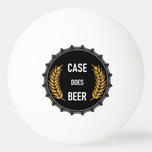 Hoesje beer: Pingpongbal