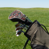 Hoesje bestuurder, wit - over Penang Golfheadcover (Insitu)