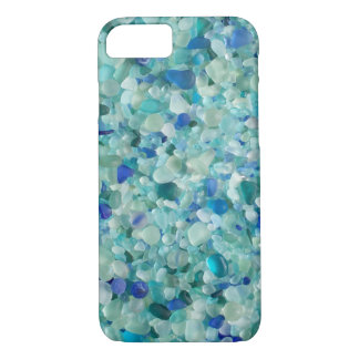 Hoesje blauw en Aqua Zee Glass Phone