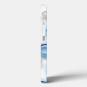 Hoesje - Blauwe bubbels (Achterkant / Links)