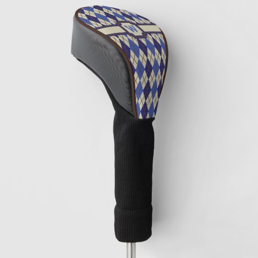 Hoesje Blueberry Scone Argyle-stuurprogramma Golfheadcover (Schuin)