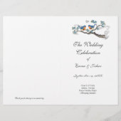 Hoesje  Bluebird Programme (Voorkant)