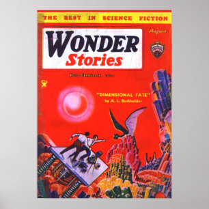 Hoesje boek - A L Burkholder 1934 Poster